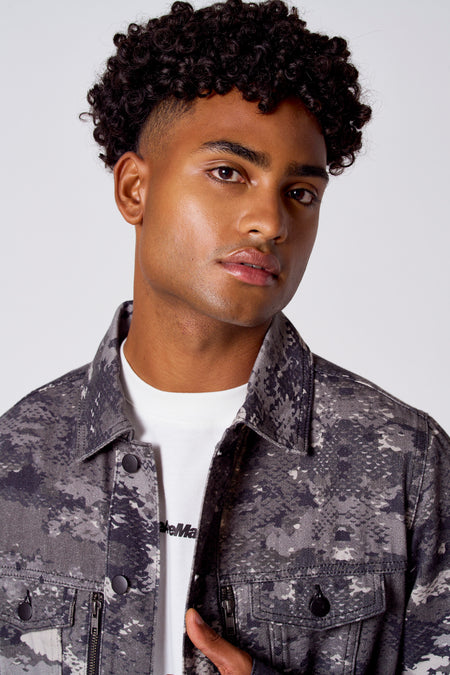 Veste en jean Dark grey denim - COELY