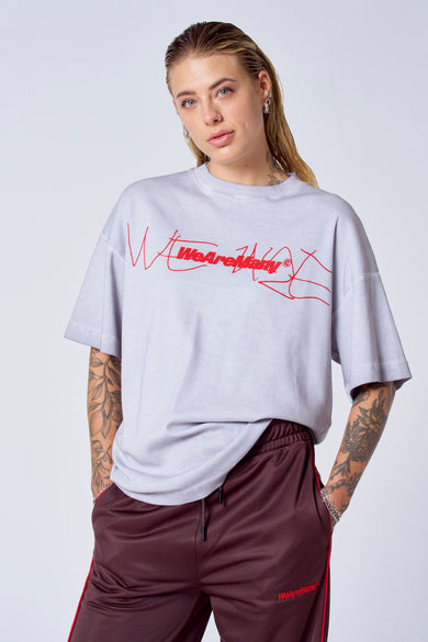 T-shirt à manches courtes - gris