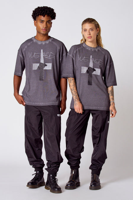 T-shirt à manches courtes - gris