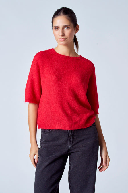 Pull col O Rouge - Clouds of Fashion