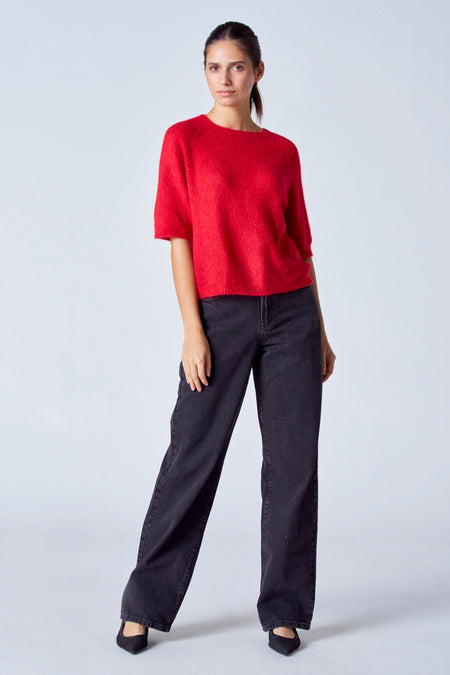 Pull col O Rouge - Clouds of Fashion