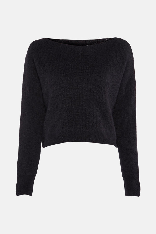 Pull col O Noir - Clouds of Fashion
