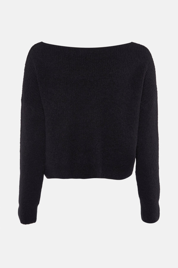 Pull col O Noir - Clouds of Fashion