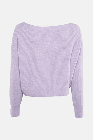 Pull col O Mauve - Clouds of Fashion