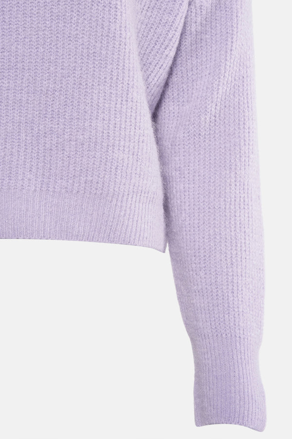 Pull col O Mauve - Clouds of Fashion