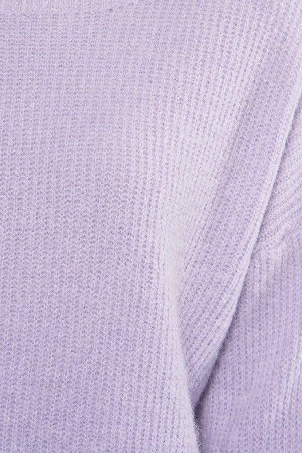 Pull col O Mauve - Clouds of Fashion