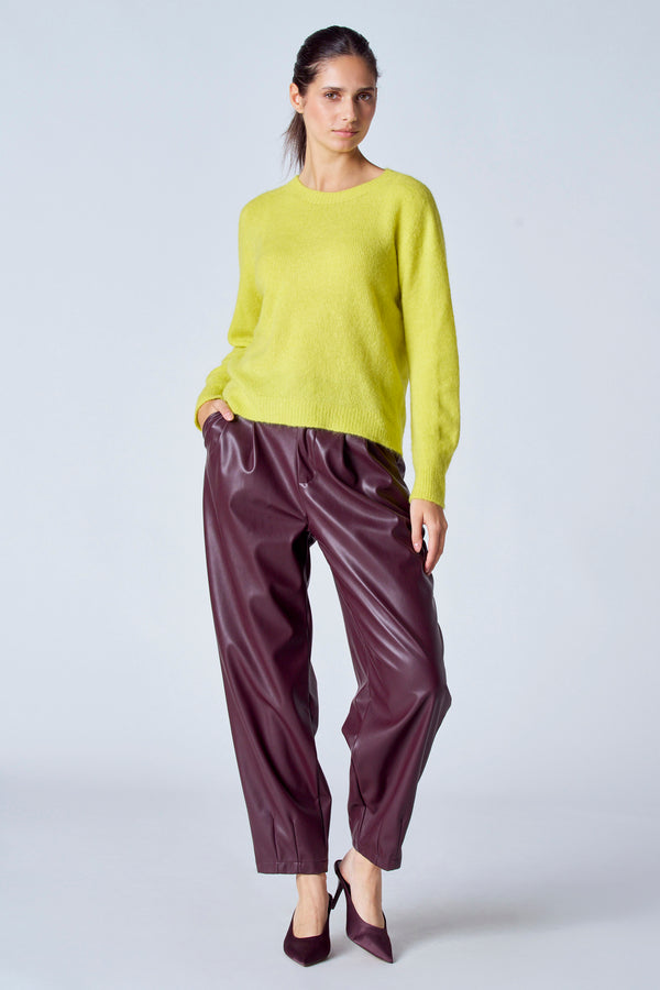 Pull col O Vert - Clouds of Fashion