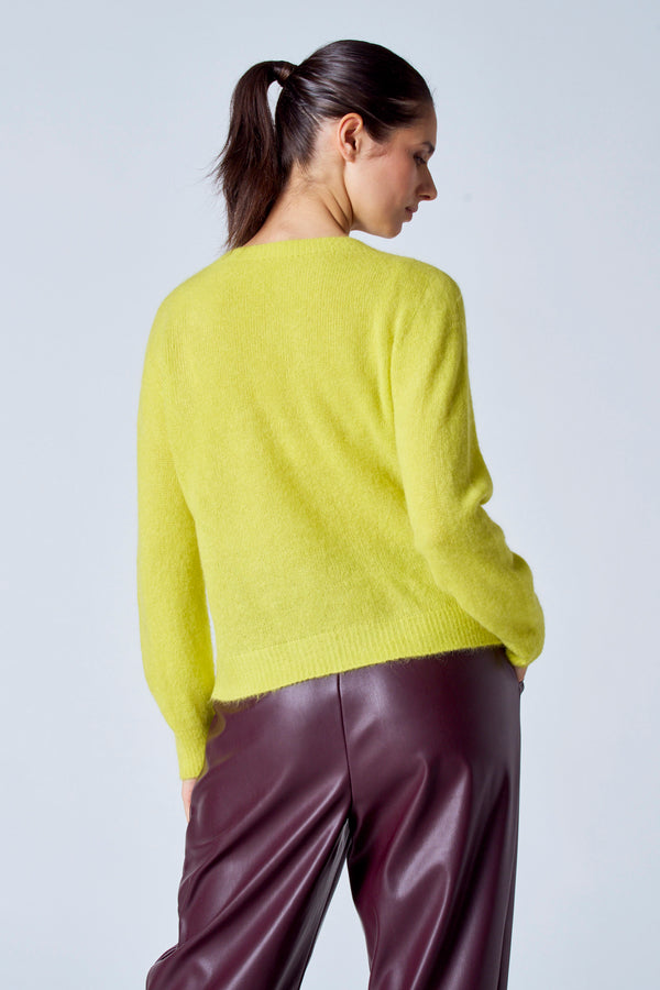 Pull col O Vert - Clouds of Fashion