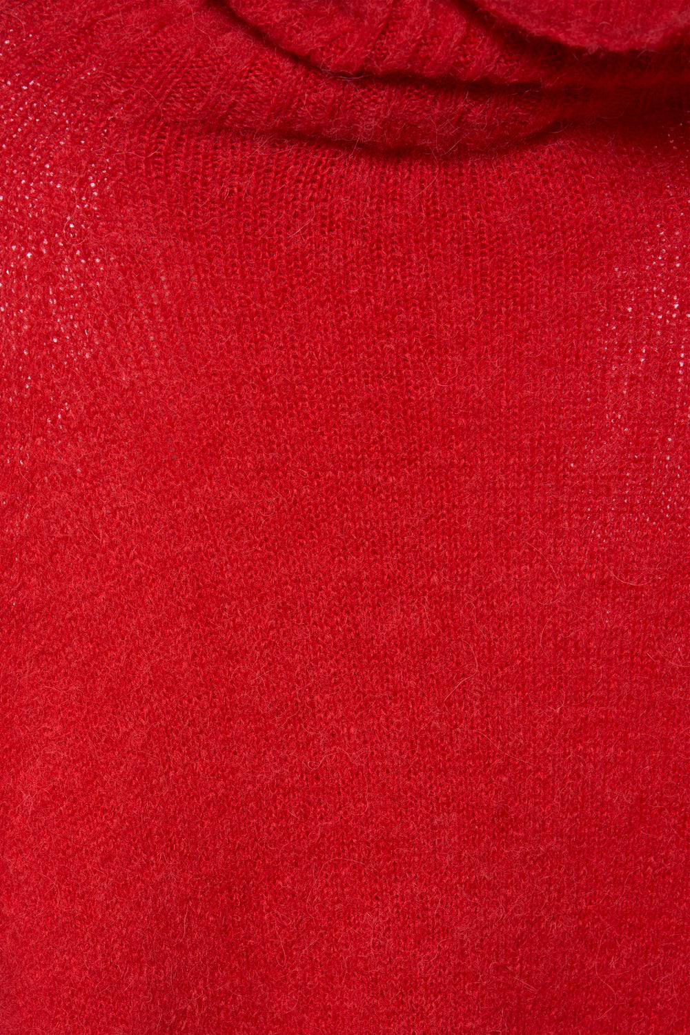 Pull col roulé Rouge - Clouds of Fashion - COF02WT 005_LIPSTICK – ZEB
