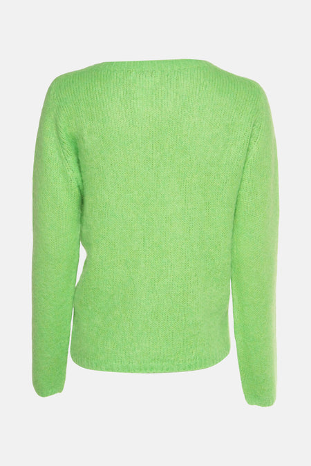 Pull col O Vert - Clouds of Fashion
