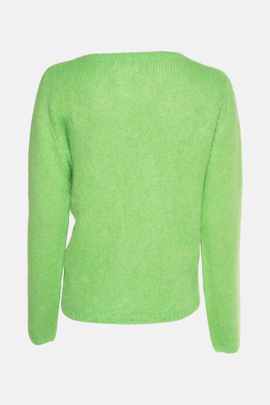 Pull à col rond - vert