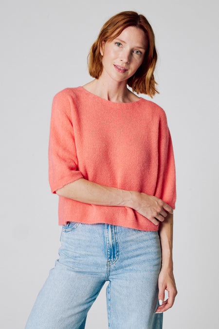Pull col O Rose - Clouds of Fashion
