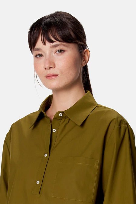 Blouse à manches 3/4 - vert