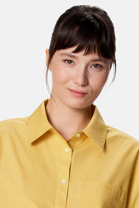 Blouse à manches 3/4 - jaune