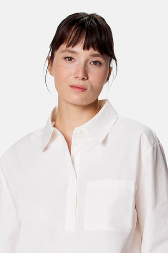 Blouse à manches 3/4 - blanc