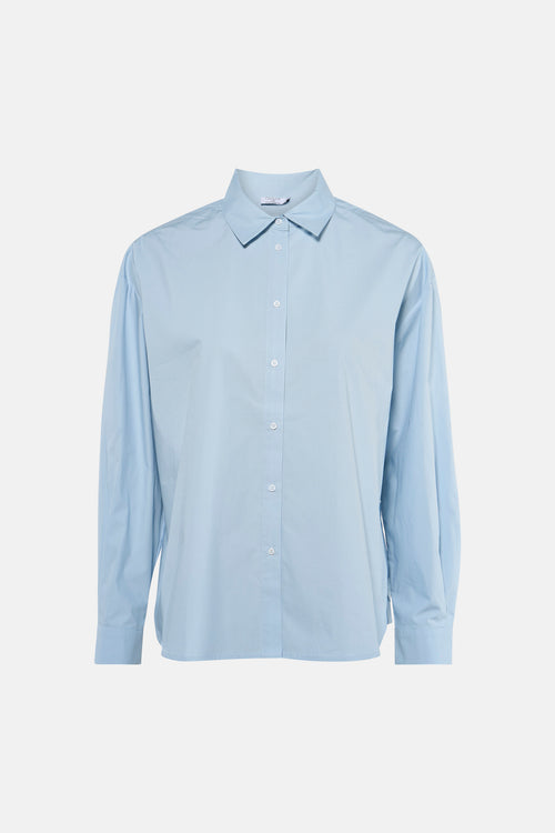 Blouse à manches longues - bleu