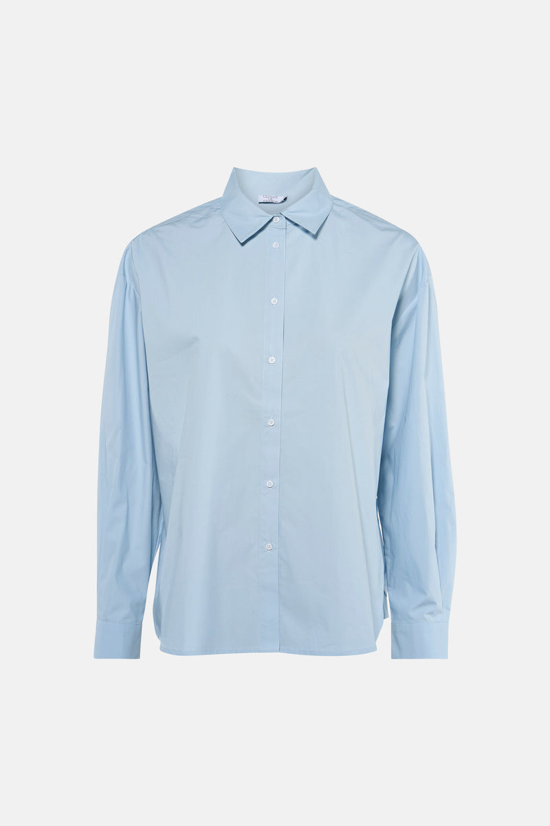 Blouse à manches longues - bleu