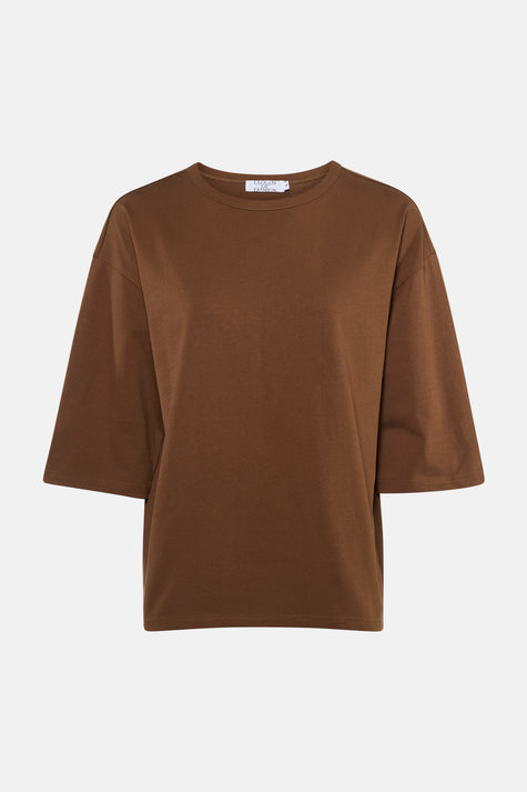 T-shirt à manches courtes - brun