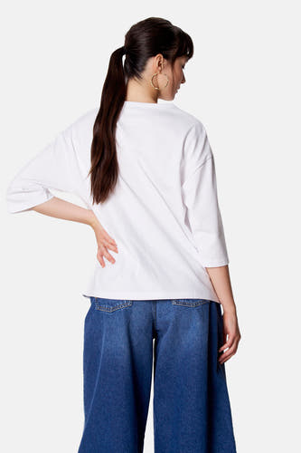 T-shirt à manches courtes - blanc