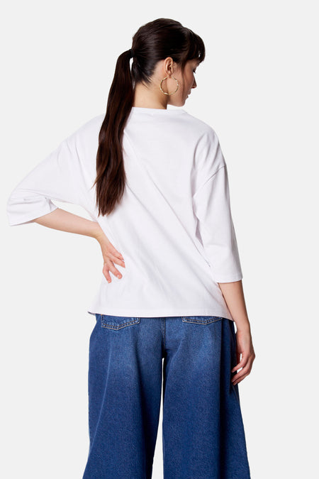 T-shirt à manches courtes - blanc