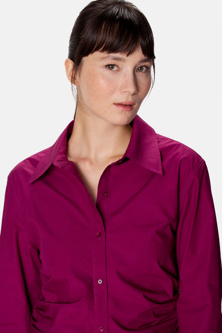 Blouse à manches longues - violet