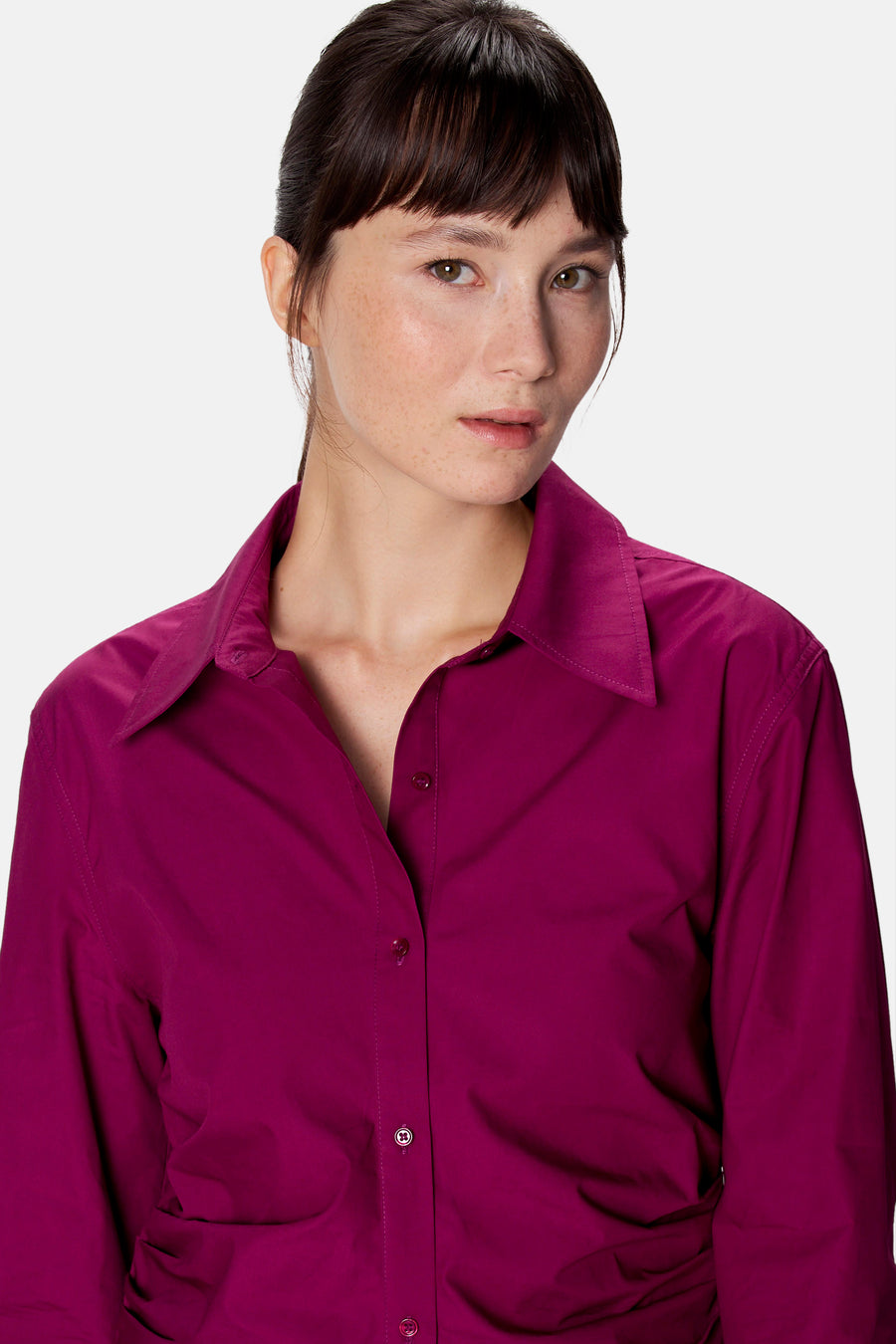 Blouse à manches longues - violet