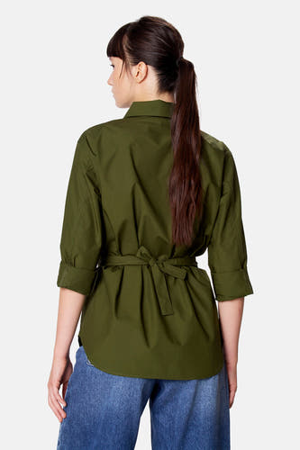 Blouse à manches longues - vert