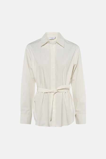 Blouse à manches longues - blanc