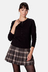 Top uni manche longue noir - Clouds of Fashion