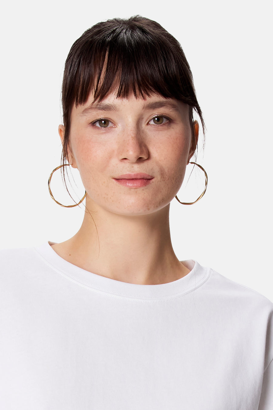 Top uni manche longue blanc - Clouds of Fashion