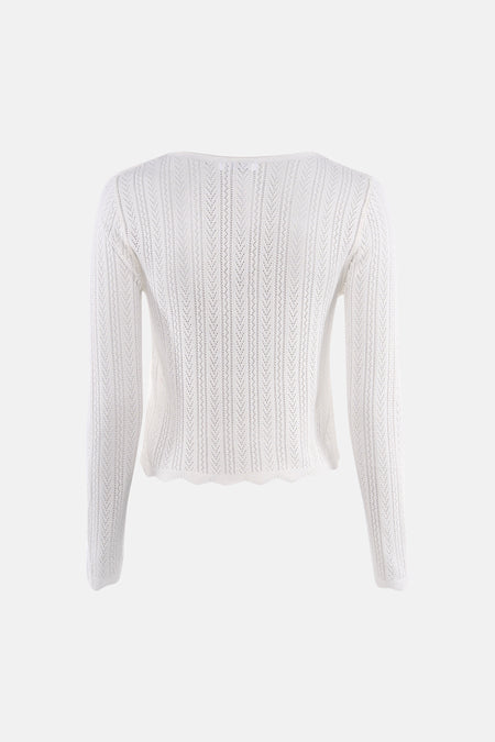 T-shirt à manches longues - blanc