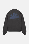 Sweat col O - gris