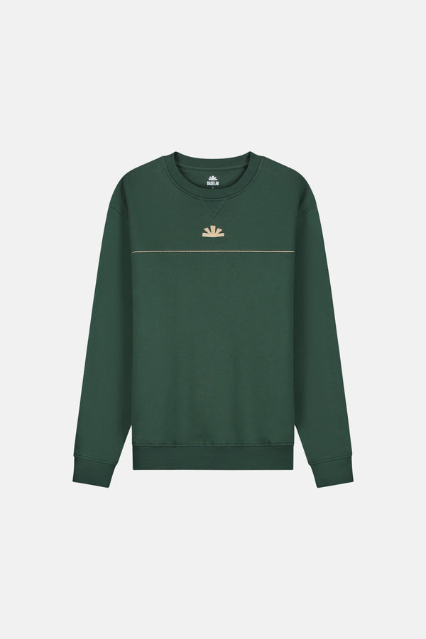 Sweat col O Vert - BASELAB