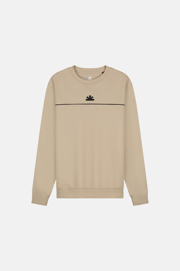 Sweat col O Beige - BASELAB