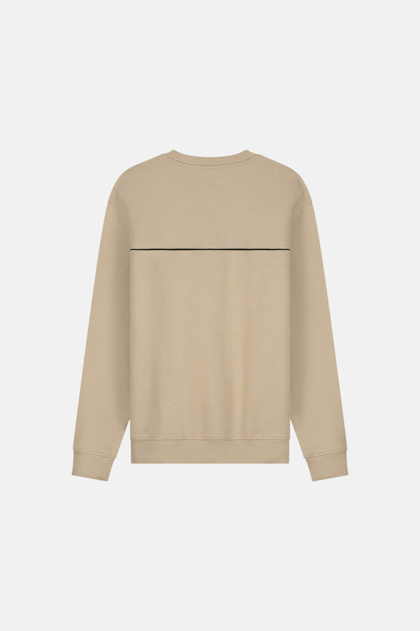 Sweat col O Beige - BASELAB
