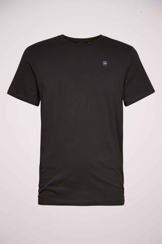 T-shirt noir de G-Star RAW, à manches courtes et avec un petit logo sur la poitrine.