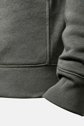 Sweater vert de G-Star RAW, avec des détails en côtes et une texture lisse.