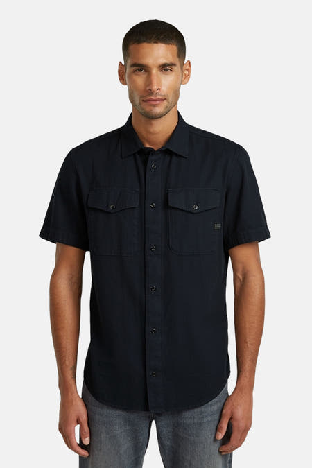 Chemise (manches courtes) bleu - G-Star RAW