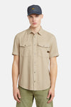 Chemise (manches courtes) Écru - G-Star RAW