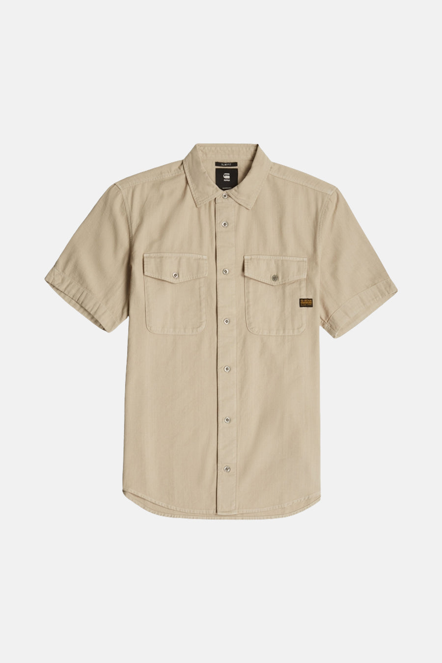 Chemise (manches courtes) Écru - G-Star RAW