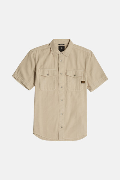 Chemise (manches courtes) Écru - G-Star RAW