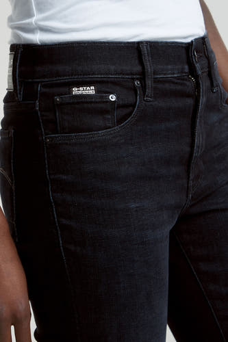 Jean en coton noir évasé de G-Star RAW, avec poches et finitions discrètes.