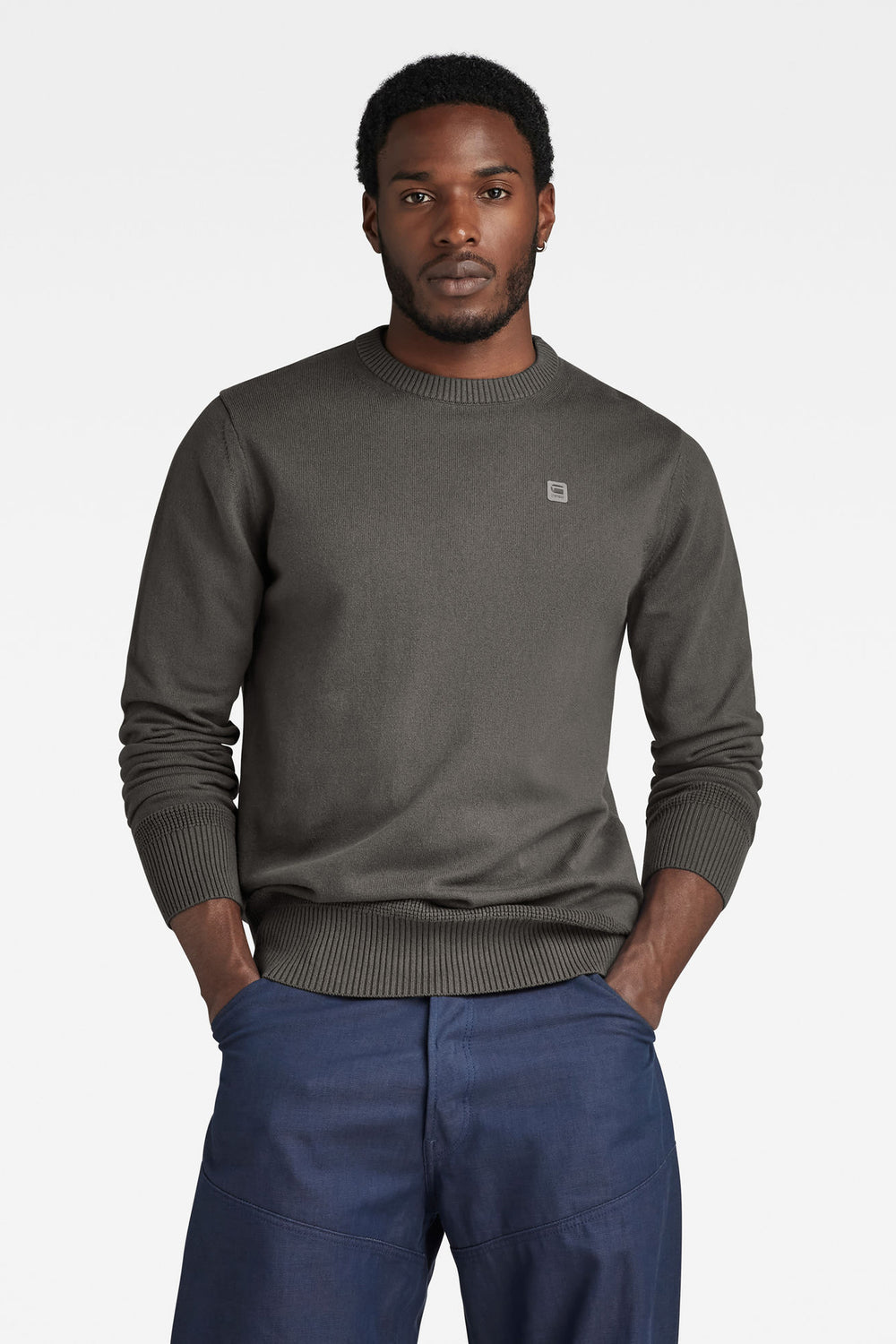 Pull col O Gris - G-Star RAW