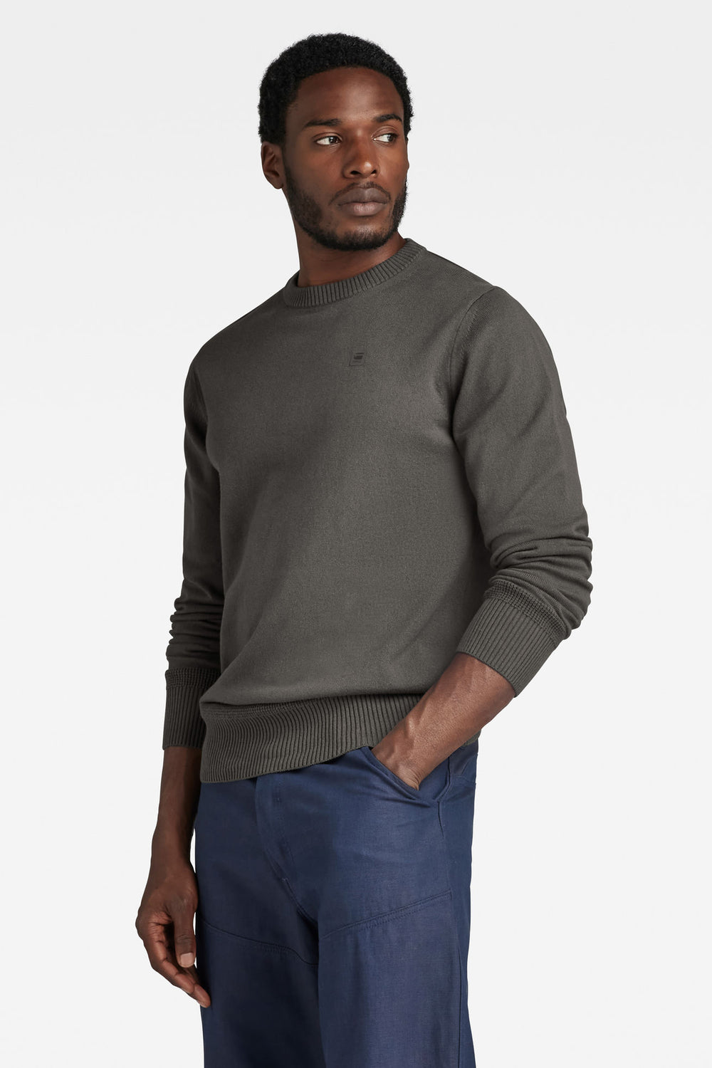 Pull col O Gris - G-Star RAW