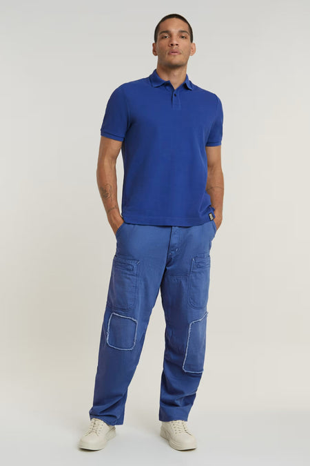Polo à manches courtes - bleu