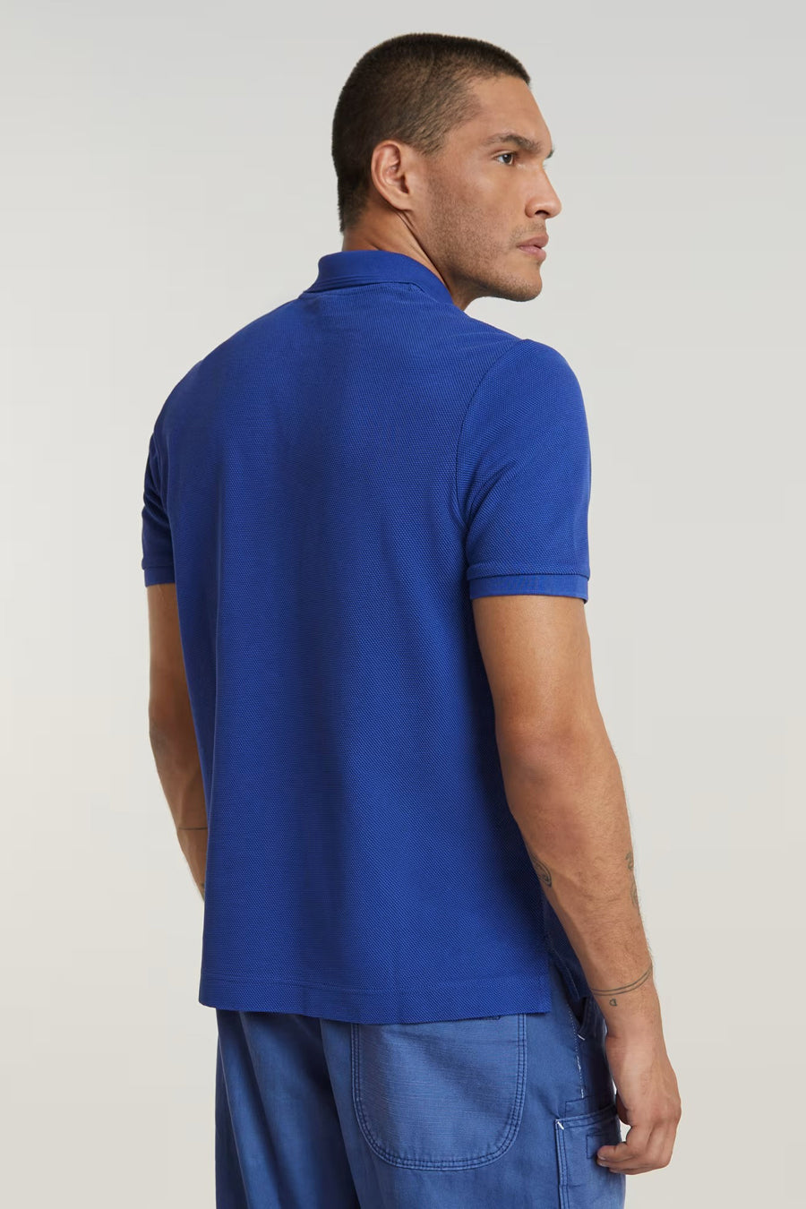 Polo à manches courtes - bleu