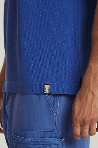 Polo à manches courtes - bleu