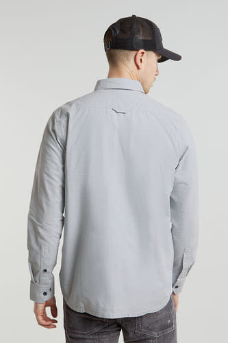 Chemise à manches longues - gris