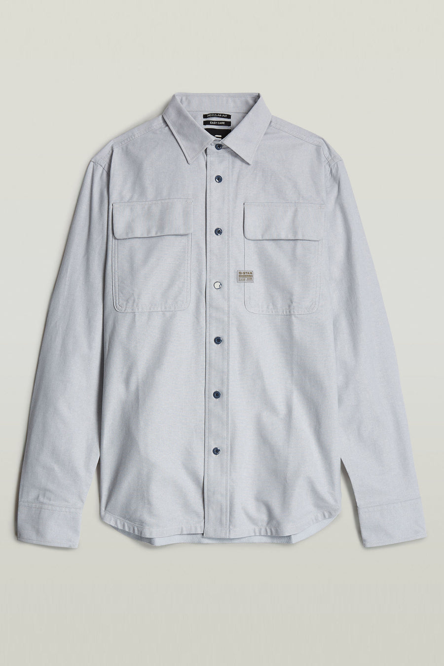 Chemise à manches longues - gris