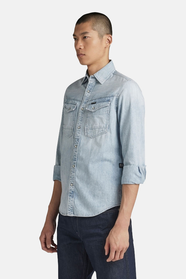 Chemise en jean Light blue denim - G-Star RAW
